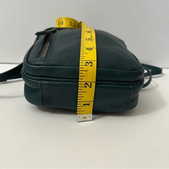 American Leather Co - Cleveland
North-South Crossbody Bag - Hunter Green - Picture 16 of 16